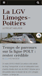 Mobile Screenshot of limogespoitiers.com